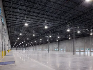 High-clear industrial interior