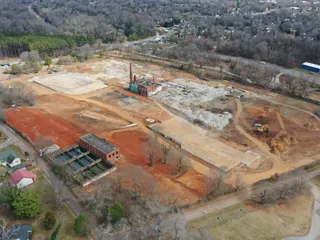 Redevelopment site progress