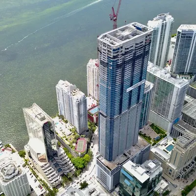 Panorama Tower aerial hero view