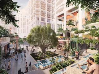 Future main plaza rendering