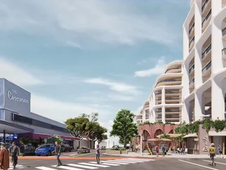 Corner of Red Road and Sunset Drive